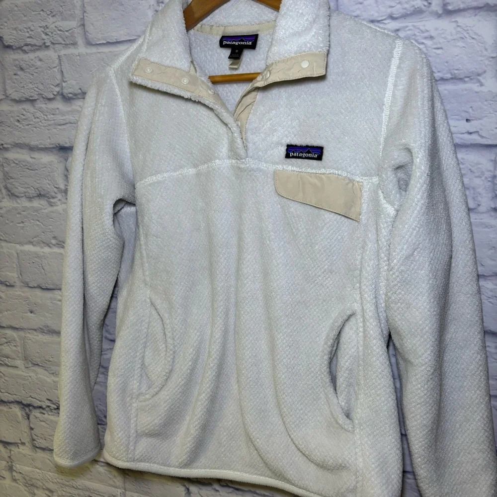 Patagonia Re-Tool Snap-T Womens Medium Polartec Thermal Pro Fleece Pullover
